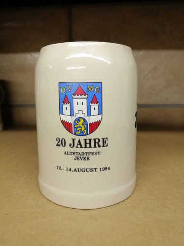 Jever bierkrug seidel - bierkrug, keramik