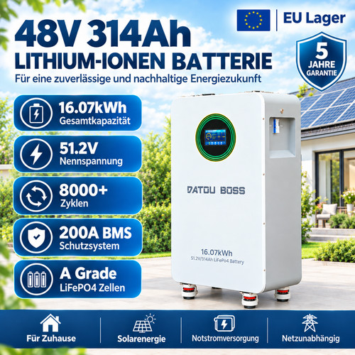 48v 314ah 07kwh lifepo4 - 16.07kwh,
