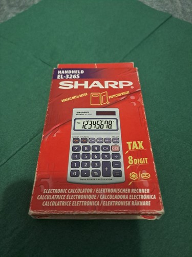 Sharp 326s elsimate - sharp, el-326s