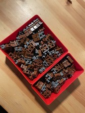 LEGO Beine Braun/Dunkelgrau
