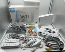 Nintendo Wii RVL-001 Weiß Konsole+ 2x Controller + Wii Sport + Family Games OVP