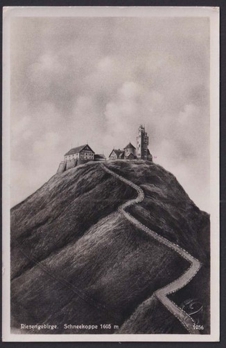 Ansichtskarte riesengebirge - ansichtskarte,