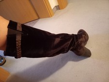 Sansibar Schicke hohe Stiefel braun Größe 37