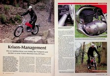 Oldtimer Praxis 2316) Montesa Cota 247 in einer seltenen Vorstellung auf 4 Seite