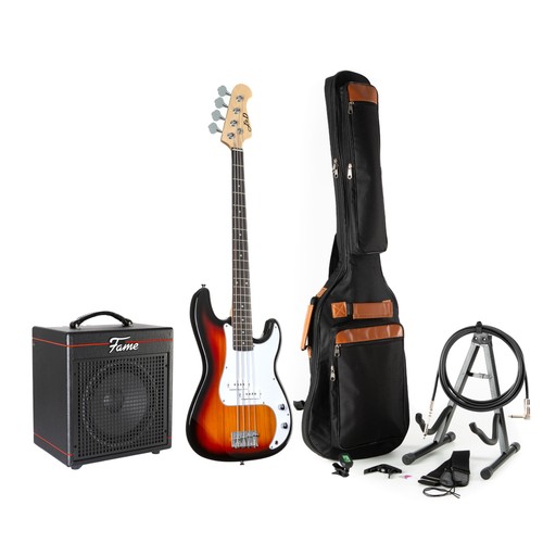 Linkshänder bass set - linkshänder, e-bass