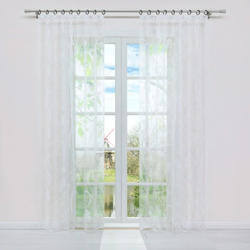 Transparent gardinen stores - transparent,