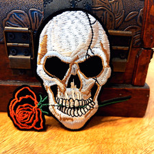 Totenkopf skull rose - 1,