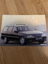 Prospekt Opel Omega Caravan 24V 3000 R A R