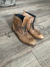 H By Hudson Stiefel Schuhe Leder Gr 43