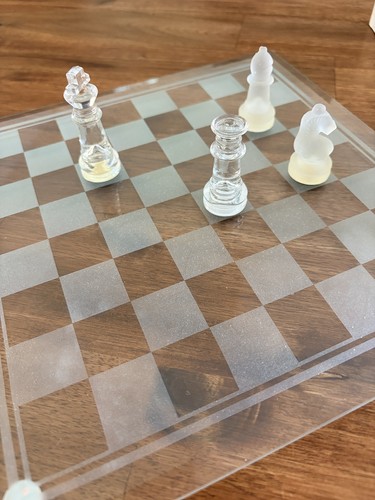 Schach spiel glasschach - spiel,