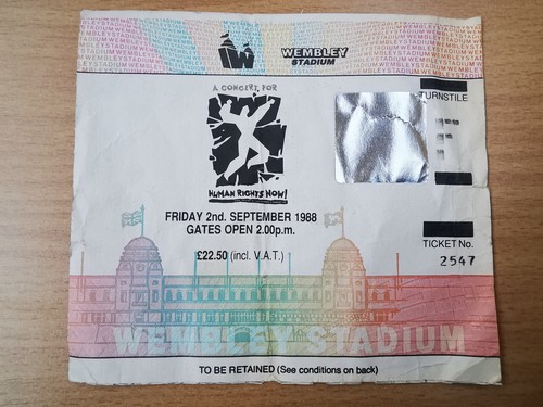 Bruce springsteen ticket - bruce,