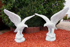 Steinfigur 2 Stück Adler auf