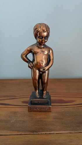 Manneken pis bronzefarbend - pis,
