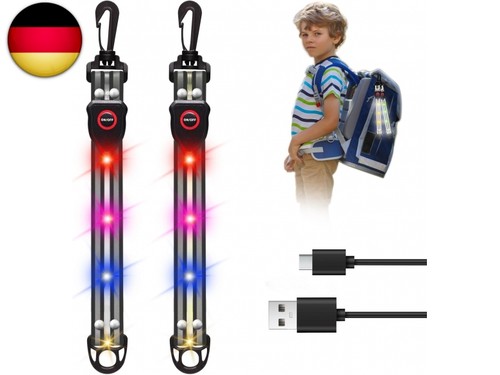 Led blinklicht schulranzen - led,