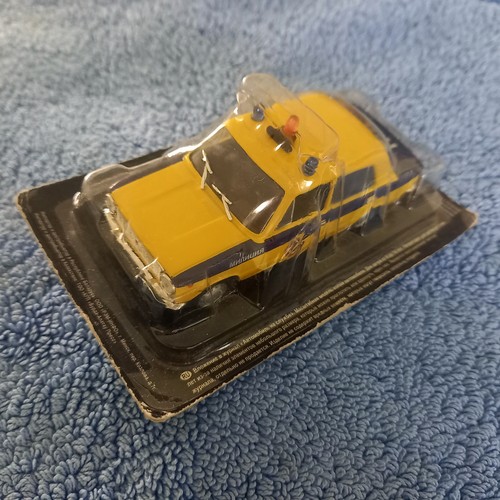 Modellauto polizeiauto lada - modellauto,