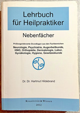 Lehrbuch für Heilpraktiker, Nebenfächer. Von 2012 | Buch | Zustand gut