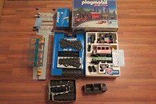 Playmobil Eisenbahn Set 4017 Dampflok in OVP + Viel Zubehör !!!