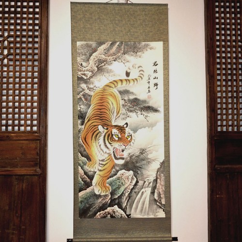 Chinesische malerei tiger - chinesische,