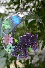 Sonnenfänger, Wanddeko, Wandschmuck, Pferd, Pferdedeko