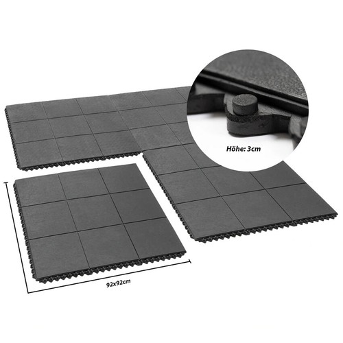 Gummimatte stecksystem - gummimatte,