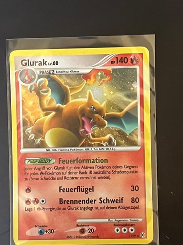 Glurak 99 holo - lv.60, 01/99