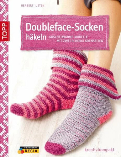 Doubleface socken häkeln - doubleface-socken,