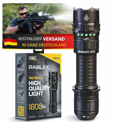 Rablex led taschenlampe - led, 1700