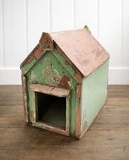 Antike Hundehütte aus Holz