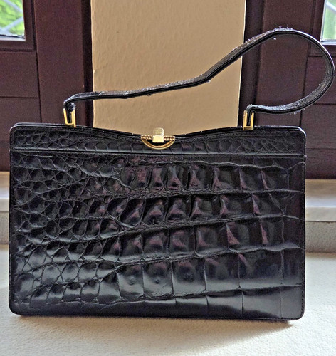 Handtasche krokodilleder - handtasche,