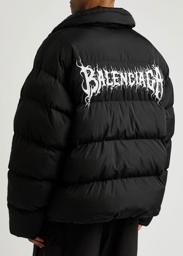 Balenciaga metal puffer jacket - puffer,
