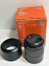 Sony 50mm F1.8 OSS E SEL50F18