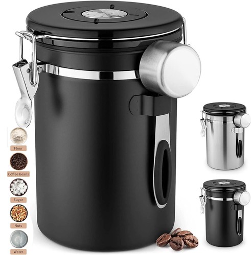 Kaffeedose edelstahl luftdicht - kaffeedose,