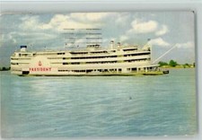 12071127 - Schiff President - Mississippi River 1951 AK USA Raddampfer