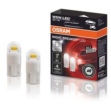 2x Osram Night Breaker W5W LED mit Straßenzulassung* 5700K 2825DWNBC 12V 1W