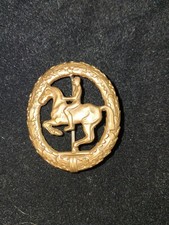 Reiterabzeichen Bronze
