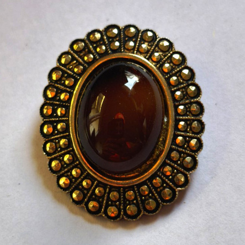 Vintage schalclip tuchbrosche - schalclip,