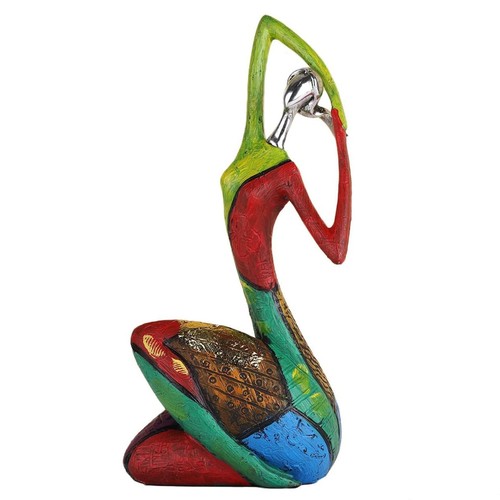 Abstrakte yoga figur moderne - abstrakte, yoga-figur