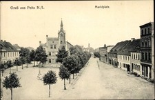 Ak Peitz in der Niederlausitz, Marktplatz - 3570677
