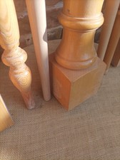 Treppenpfosten Geländerstäbe Buche Kiefer zum Basteln Dekorieren 