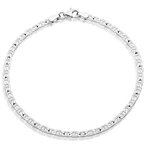 Stegpanzerarmband 925er - stegpanzerarmband, mm