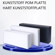 POM Platte Hart Kunststoffplatte Antistatisch Isolierung Block 2-30mm Kunststoff