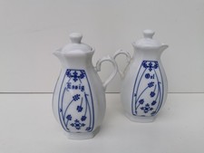 Porzellan Essig Öl Kännchen