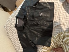 Calvin klein leder shirt - klein, leder-shirt
