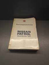 Nissan Wartungsanleitung Patrol 260 – SP-433-G (Okt 1988) Werkstatthandbuch OEM