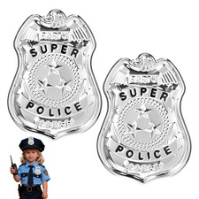 2 Stück Polizeimarke, Polizei