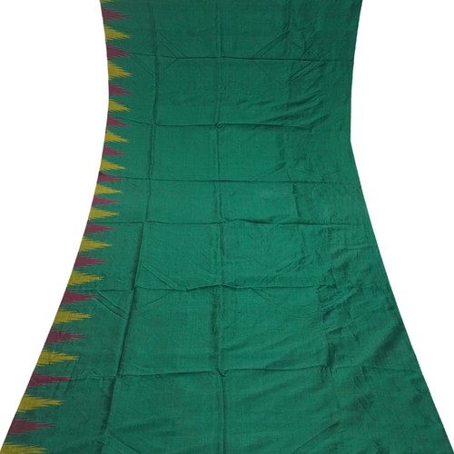 Vintage grün 100 rein seide - 100%,