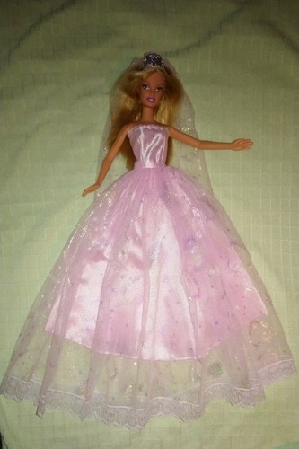 Barbie puppen braut kleid - puppen,