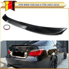M4 Style Heckflügel Spoiler Lippe für BMW 5er E60 04-10 Kofferraum Spoilerlippe
