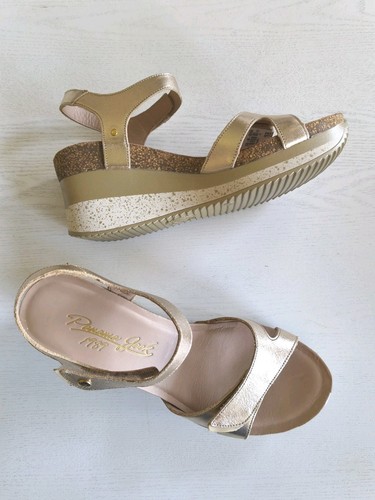 Plateaux keil sandalen beige - plateaux,