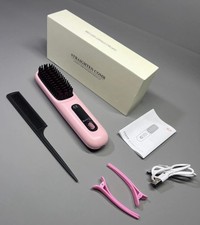 Akku Haarglätter Bürste